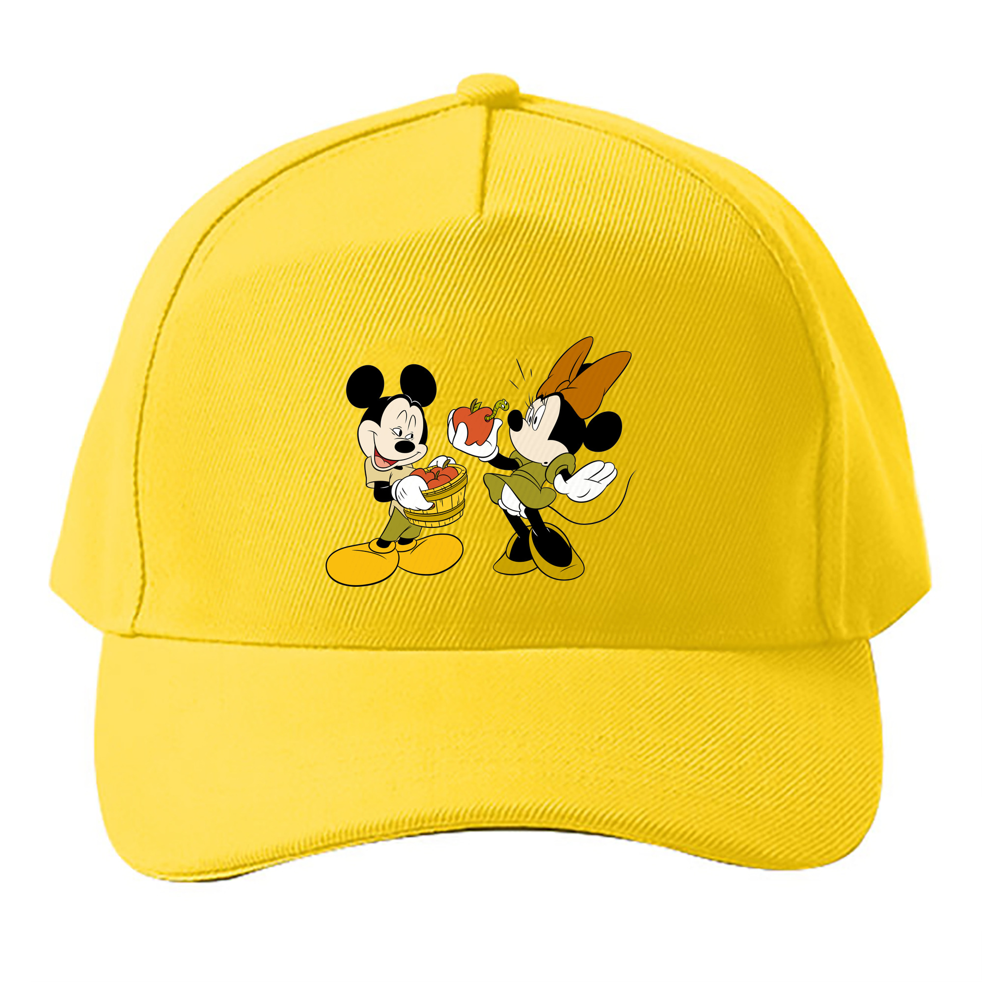 （画像用） ミッキーマウス Mickey Mouse ベースボールキャップ 綿100％ 男女兼用 帽子 スポーツ